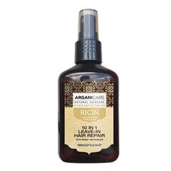 Cредство для восстановления волос Arganicare Castor Oil 10 в 1 — Argan & Castor, 150 мл цена и информация | Бальзамы, кондиционеры | pigu.lt