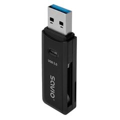 Savio SD card reader USB 3.0 AK-64 цена и информация | Адаптеры, USB-разветвители | pigu.lt