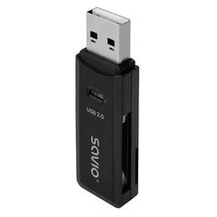 Savio SD Card reader AK-63 kaina ir informacija | Adapteriai, USB šakotuvai | pigu.lt