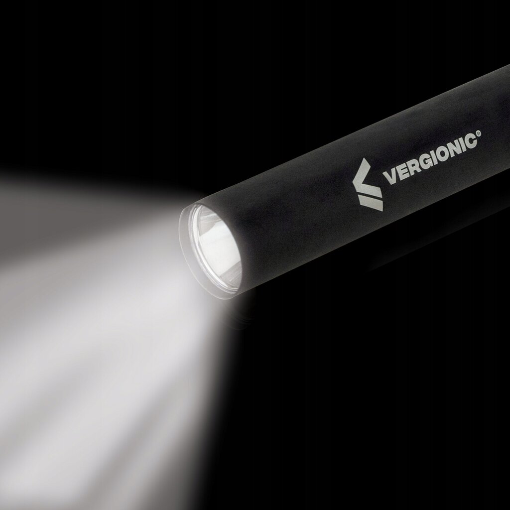 Įkraunamas LED žibintuvėlis Vergionic, 100 lm kaina ir informacija | Žibintuvėliai, prožektoriai | pigu.lt