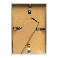 Photo frame Aluminium 10x15, black цена и информация | Рамки, фотоальбомы | pigu.lt