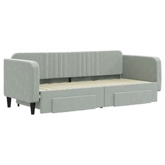 Sofa-lova vidaXL, 80x200 cm, pilka kaina ir informacija | Lovos | pigu.lt