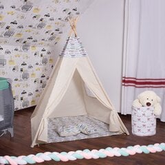 Tipi palapinė Springos TIP14 160x120x100 cm kaina ir informacija | Vaikų žaidimų nameliai | pigu.lt