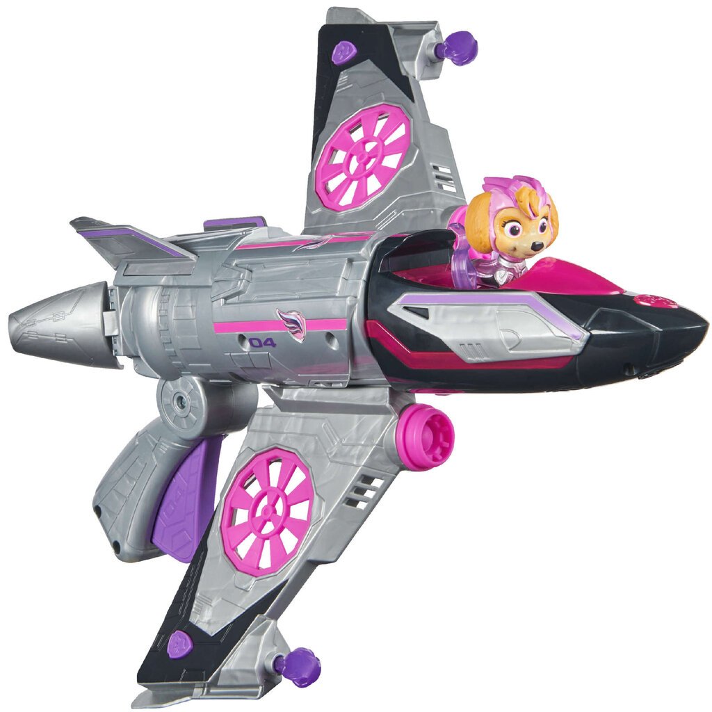 Figūrėlė Skye su interaktyviu lėktuvu Deluxe Paw Patrol (Šunyčiai Patruliai) Spin Master kaina ir informacija | Žaislai mergaitėms | pigu.lt