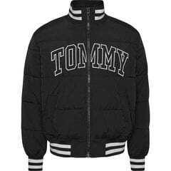 Tommy Hilfiger striukė vyrams 82667, juoda цена и информация | Мужские куртки | pigu.lt