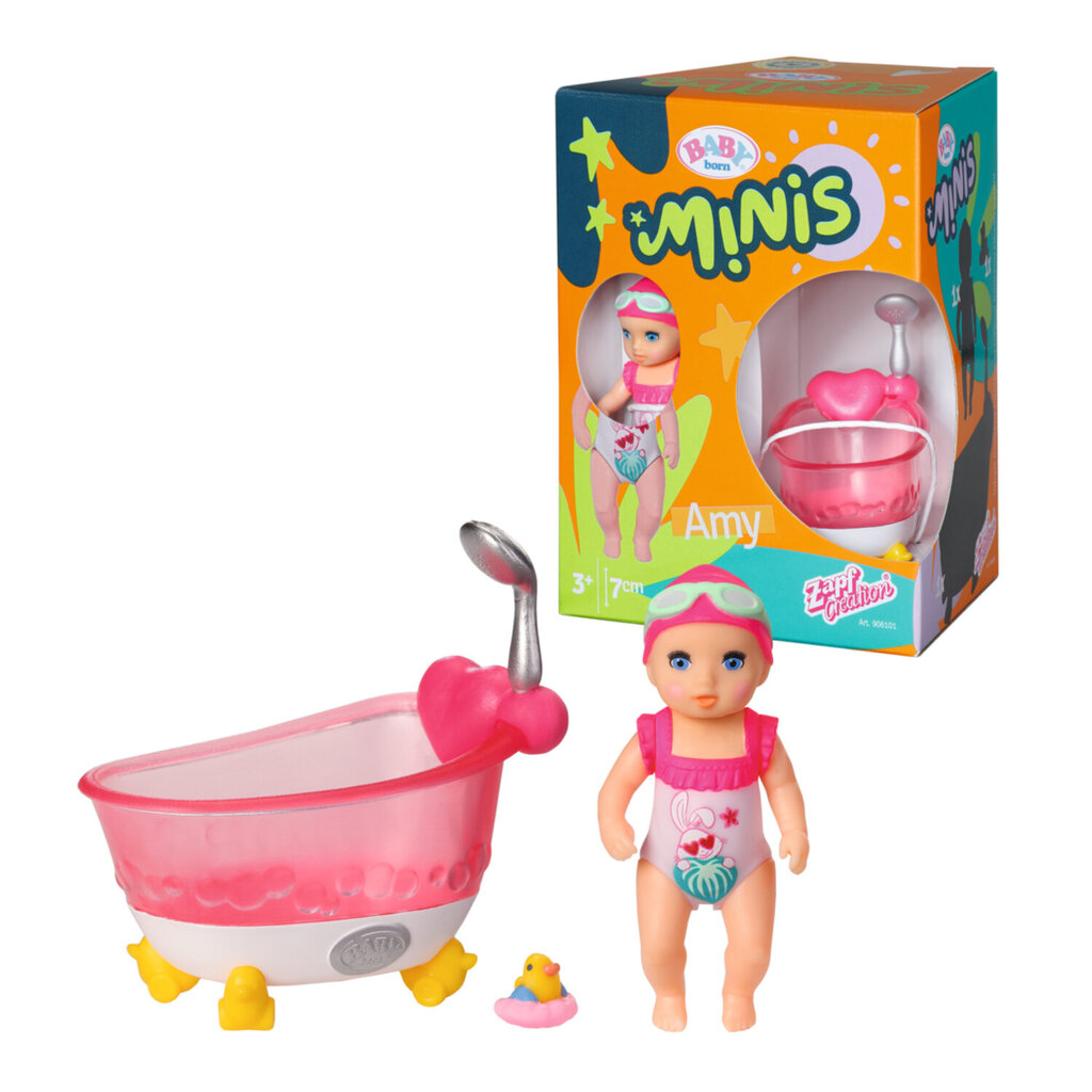 Mini rinkinys Baby Born Vonia kaina ir informacija | Žaislai mergaitėms | pigu.lt