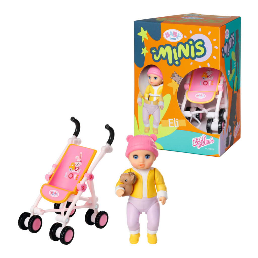 Mini rinkinys Baby Born Vežimėlis kaina ir informacija | Žaislai mergaitėms | pigu.lt
