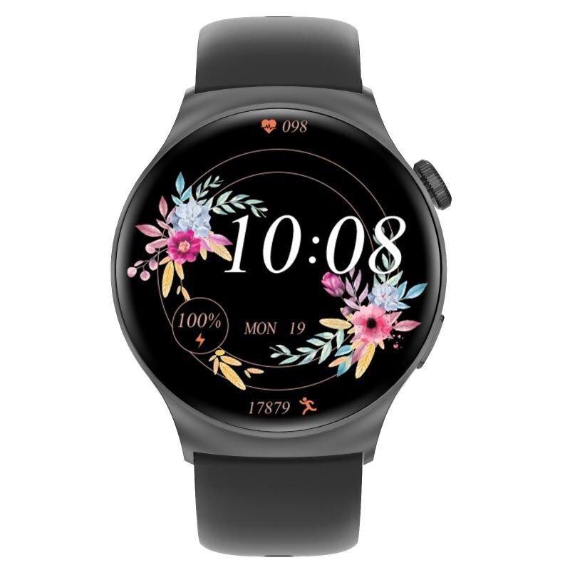 DT NO.1 DT4 Mate Black kaina ir informacija | Išmanieji laikrodžiai (smartwatch) | pigu.lt