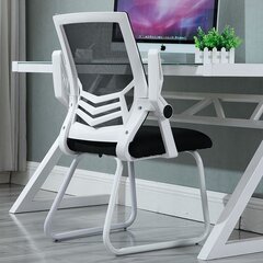 Biuro kedė Mesh-White, balta/pilka kaina ir informacija | Biuro kėdės | pigu.lt