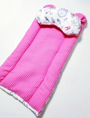 Kūdikio lizdelis su priedais Baby Cocoon 6in1, Pink Dream Catcher kaina ir informacija | Vokeliai, miegmaišiai, pagalvės | pigu.lt