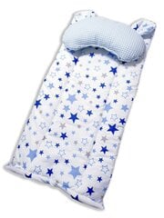 Kūdikio lizdelis su priedais Baby Cocoon 6in1, blue stars kaina ir informacija | Vokeliai, miegmaišiai, pagalvės | pigu.lt