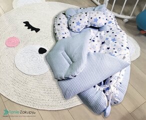 Kūdikio lizdelis su priedais Baby Cocoon 6in1, blue stars kaina ir informacija | Vokeliai, miegmaišiai, pagalvės | pigu.lt