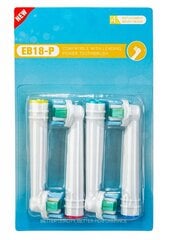 EB18P цена и информация | Насадки для электрических зубных щеток | pigu.lt