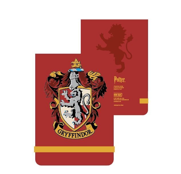 Užrašų knygelė Harry Potter Gryffindor, A6 kaina ir informacija | Sąsiuviniai ir popieriaus prekės | pigu.lt