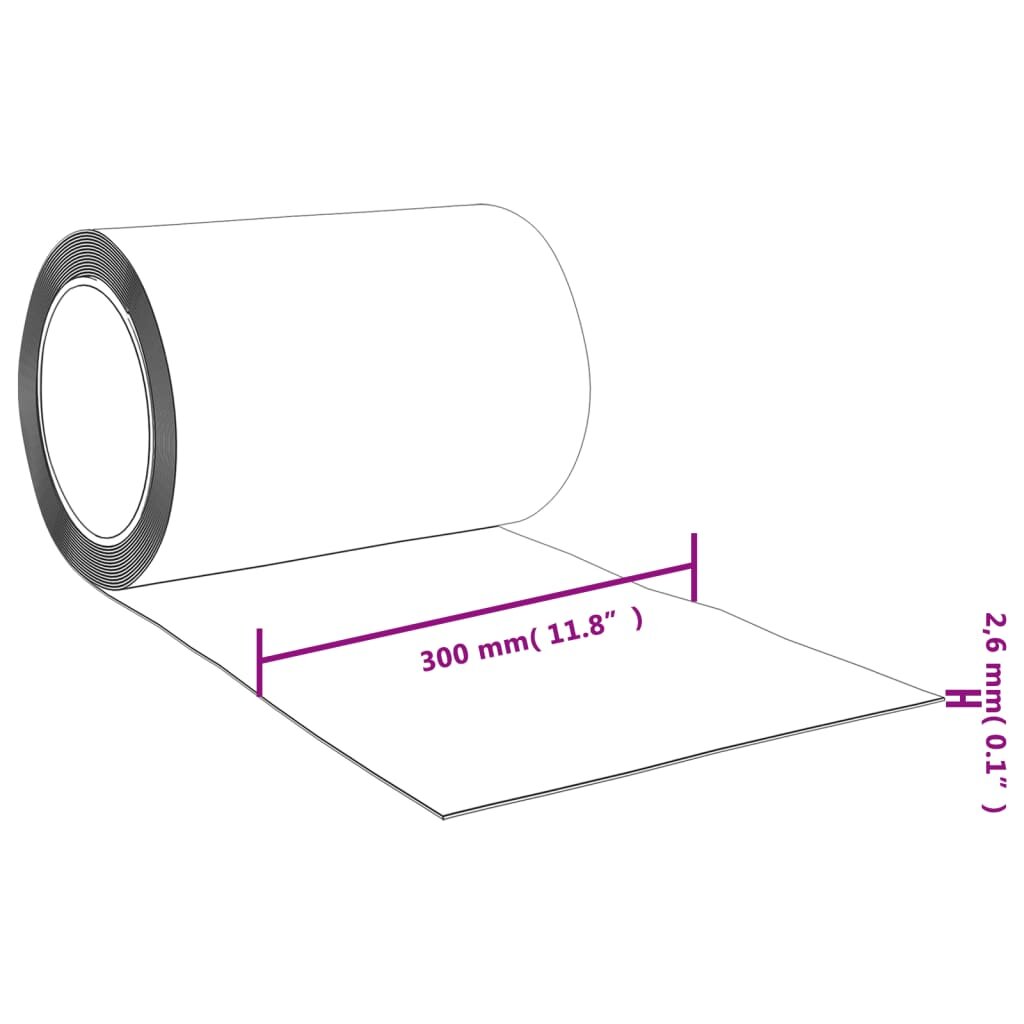 Durų užuolaida, mėlynos spalvos, 300mmx2,6mm, 10m, PVC kaina ir informacija | Durų lankstai, priedai | pigu.lt