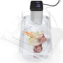 Крышка из поликарбоната с вырезом для Sous-Vide для контейнеров GN 1/1 - Hendi 864203 цена и информация | Кухонная утварь | pigu.lt