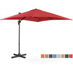 Sodo skėtis Uniprodo 2SQ250BO, raudonas kaina ir informacija | Skėčiai, markizės, stovai | pigu.lt