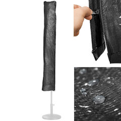 Sodo skėčio uždangalas, juodas цена и информация | Зонты, маркизы, стойки | pigu.lt