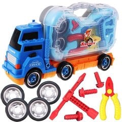 Žaislinis sunkvežimis su meistro įrankiais, su šviesa ir garsu цена и информация | Игрушки для мальчиков | pigu.lt
