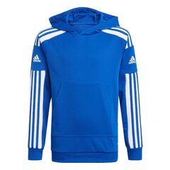 Bluzonas vaikams Adidas Squadra 21 Hoody Youth, mėlynas цена и информация | Свитеры, жилетки, пиджаки для мальчиков | pigu.lt