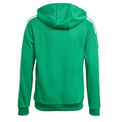 Bluzonas vaikams Adidas Squadra 21 Hoody Youth, žalias цена и информация | Свитеры, жилетки, пиджаки для мальчиков | pigu.lt