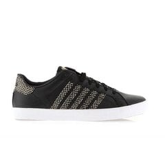 Laisvalaikio bateliai moterims K-Swiss Belmont So Snake W 93736-049-M, juodi цена и информация | Спортивная обувь, кроссовки для женщин | pigu.lt