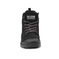 Зимние ботинки Palladium Pampa Sport Cuff Wps, черныйe цена и информация | Женские сапоги | pigu.lt