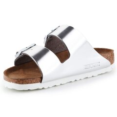 Šlepetės unisex Birkenstock Arizona BS šlepetės 1005961, baltos цена и информация | Женские тапочки | pigu.lt