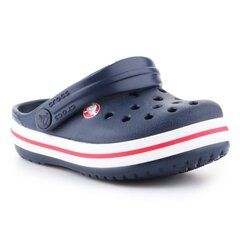 Šlepetės vaikams Crocs Crocband Clog Jr 204537485 SW6280848442, mėlynos цена и информация | Детские тапочки, домашняя обувь | pigu.lt