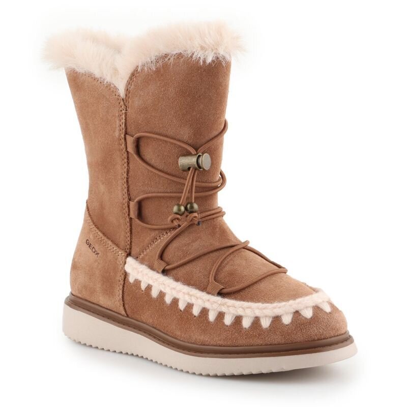 Geox žieminiai batai vaikams sw628162.8131, rudi цена и информация | Žieminiai batai vaikams | pigu.lt