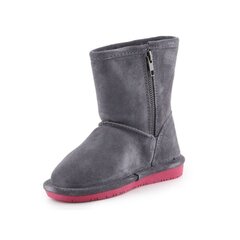 Žieminiai batai vaikams BearPaw Emma Toddler Zipper sw630525, pilki цена и информация | Детская зимняя обувь | pigu.lt