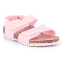 Basutės vaikams Birkenstock Palu Kids Logo BS 1015409 SW6307118107, rožinės цена и информация | Сандали NATIVE Charley Block Child 233954 | pigu.lt