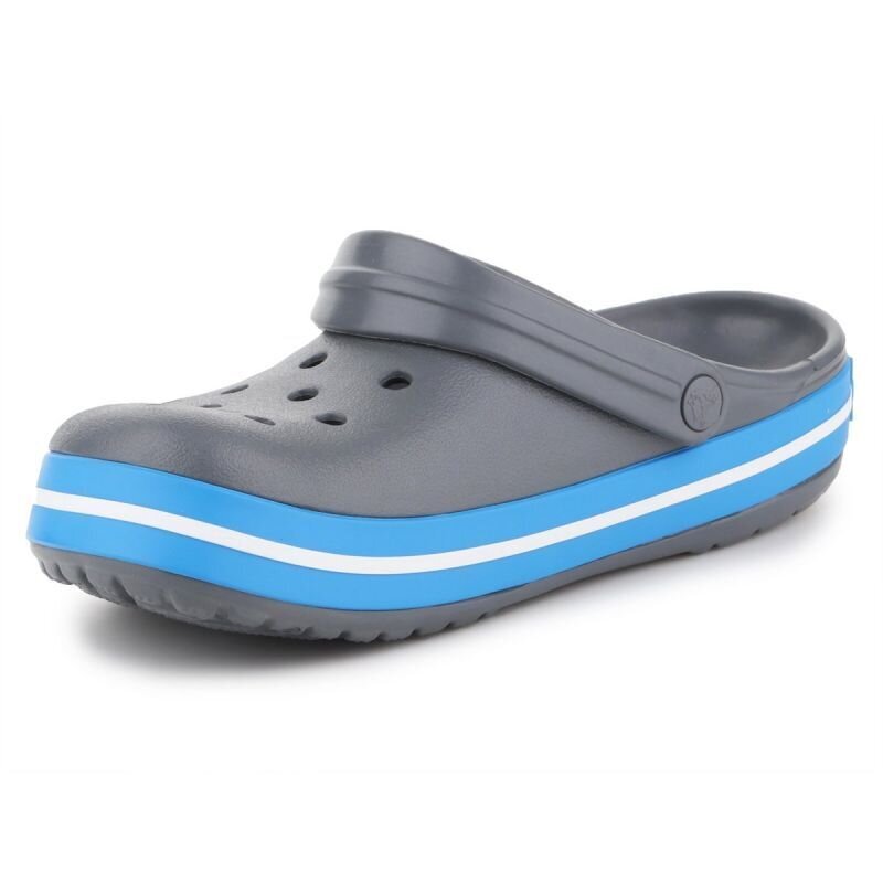 Šlepetės moterims Crocs Crocband W 11016, pilkos kaina ir informacija | Šlepetės moterims | pigu.lt