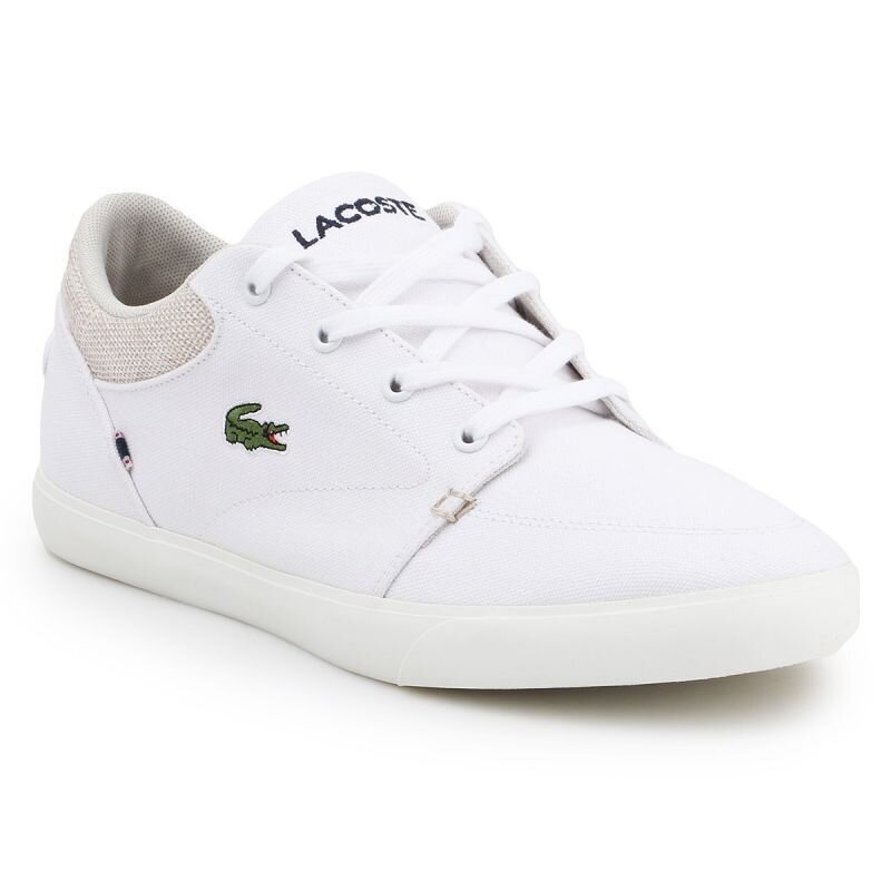 Laisvalaikio batai vyrams Lacoste Bayliss sw630892.8262, balti цена и информация | Vyriški batai | pigu.lt