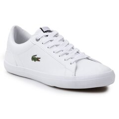 Laisvalaikio batai vyrams Lacoste Lerond 418 3 JD CMA M 7-36CMA0099001, balti kaina ir informacija | Lacoste Avalynė vyrams | pigu.lt