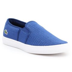 Laisvalaikio batai moterims Lacoste SW631078.8116, mėlyni цена и информация | Спортивная обувь, кроссовки для женщин | pigu.lt