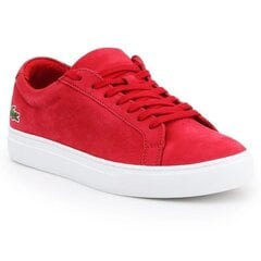 Laisvalaikio batai vyrams Lacoste L.12.12. 216 1CAM M 7-31CAM0138047, raudoni цена и информация | Кроссовки для мужчин | pigu.lt