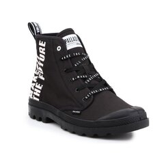 Laisvalaikio batai vyrams Palladium Pampa HI Future M=U, juodi цена и информация | Мужские ботинки | pigu.lt