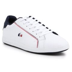 Sportiniai batai vyrams Lacoste M 737SMA0022407 SW6313228121, balti цена и информация | Кроссовки для мужчин | pigu.lt