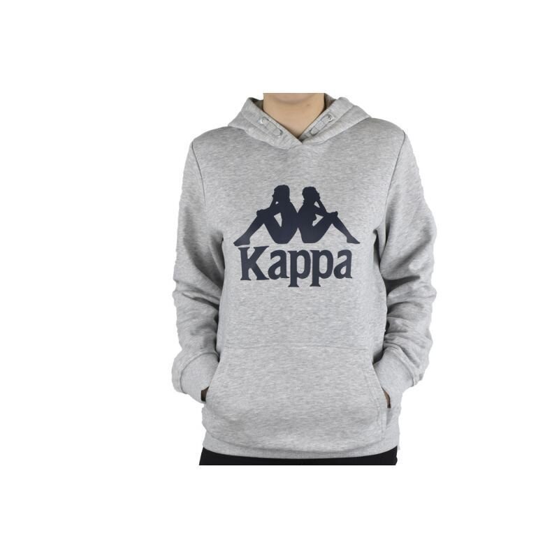 Bluzonas Kappa Taino Kids Hoodie Junior sw643098.8370, pilkas kaina ir informacija | Megztiniai, bluzonai, švarkai mergaitėms | pigu.lt