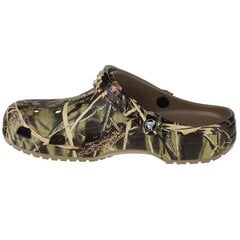 Šlepetės moterims Crocs Classic Realtree W 12132, žalios цена и информация | Женские тапочки | pigu.lt