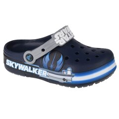 Crocs šlepetės vaikams Fun Lab Luke Skywalker Lights 206280-410, mėlynos kaina ir informacija | Šlepetės, kambario avalynė vaikams | pigu.lt