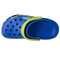 Šlepetės vaikams Crocs Fun Lab Truck Band Clog 2070744JL SW6553881336, mėlynos kaina ir informacija | Šlepetės, kambario avalynė vaikams | pigu.lt