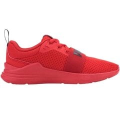 Laisvalaikio batai vaikams Puma Wired Run Jr batai sw669562.2688, raudoni цена и информация | Детская спортивная обувь | pigu.lt