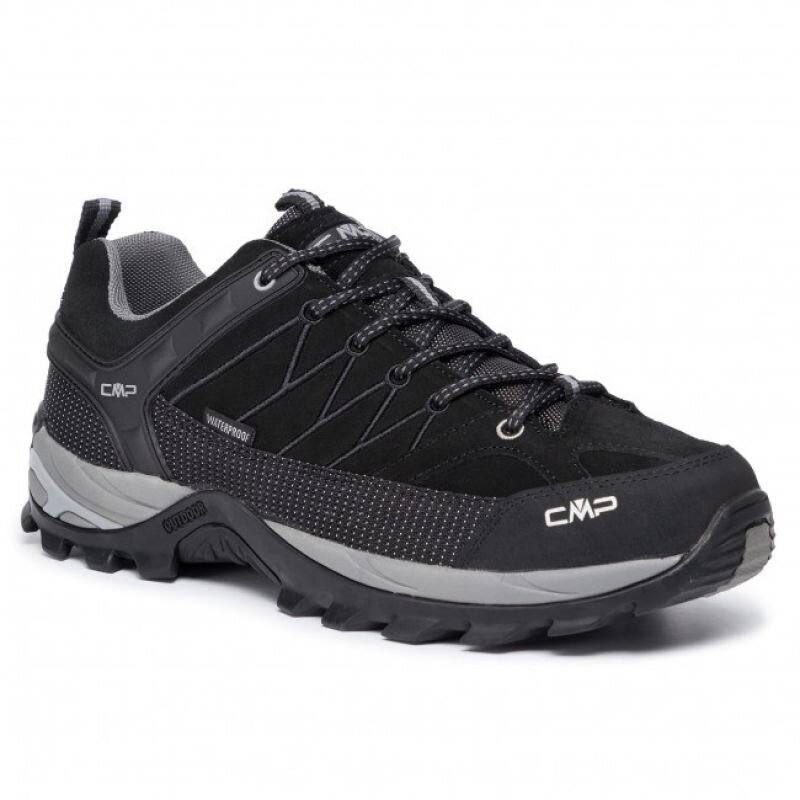 Žygio batai vyrams CMP Rigel Low M 3Q13247-73UC, juodi kaina ir informacija | Vyriški batai | pigu.lt