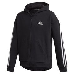 Adidas džemperis mergaitėms SW743487.8484, juodas цена и информация | Свитеры, жилетки, пиджаки для девочек | pigu.lt