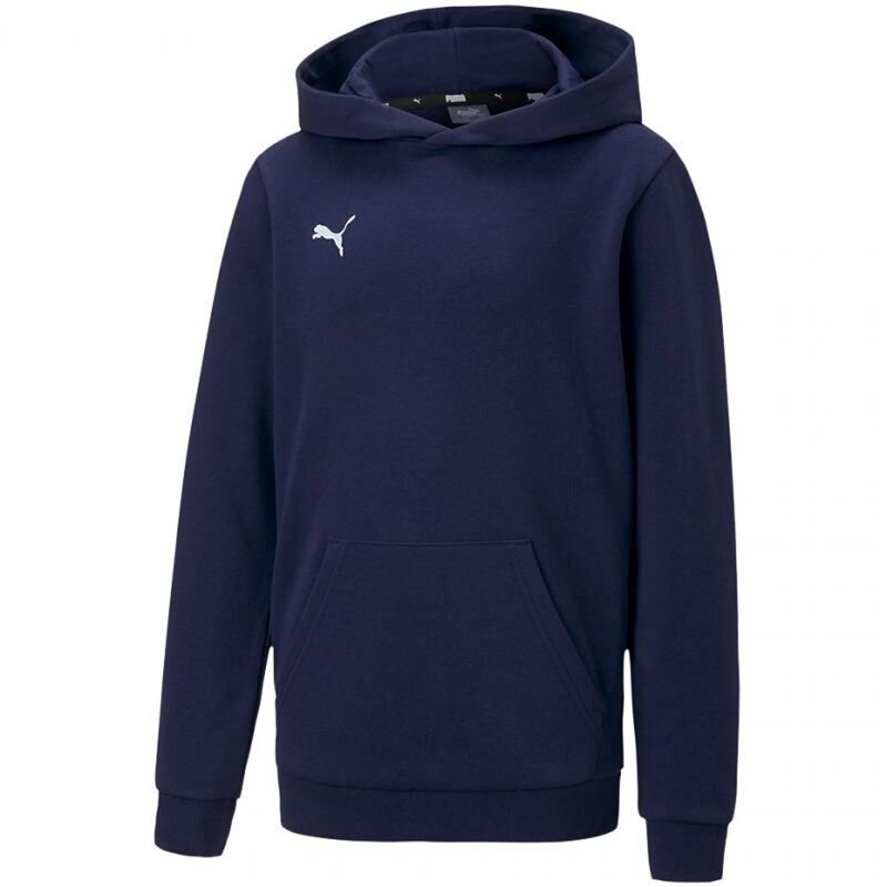 Bluzonas vaikams Puma team Goal 23 Casuals Hoody sw745771.6856, mėynas kaina ir informacija | Megztiniai, bluzonai, švarkai mergaitėms | pigu.lt