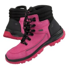 Aulinukai moterims 4F SW746736.2678, rožiniai kaina ir informacija | Aulinukai, ilgaauliai batai moterims | pigu.lt