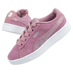 Puma sportiniai batai mergaitėms Vikky SW767586.2682, rožiniai цена и информация | Детская спортивная обувь | pigu.lt