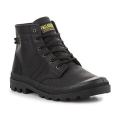 Laisvalaikio batai vyrams Palladium Legion Leather M 77187-010-M, juodi цена и информация | Мужские ботинки | pigu.lt